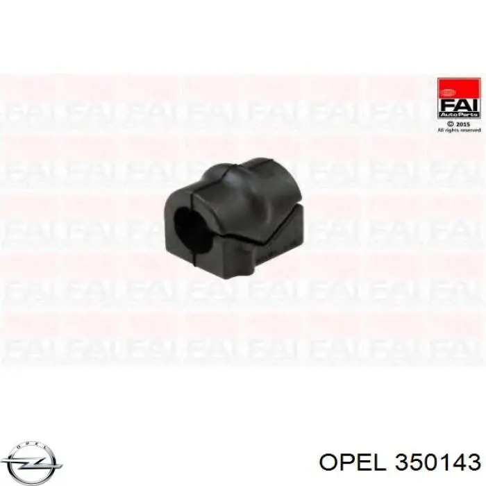 350143 Opel casquillo de barra estabilizadora delantera