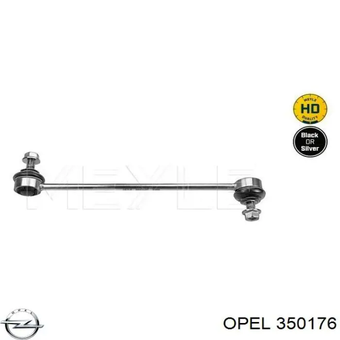 350176 Opel soporte de barra estabilizadora delantera