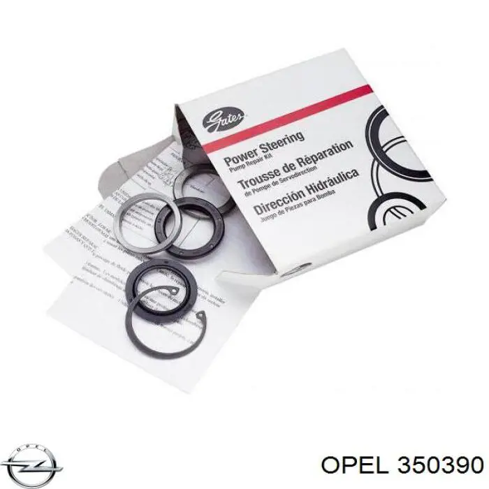 350390 Opel soporte de estabilizador delantero superior