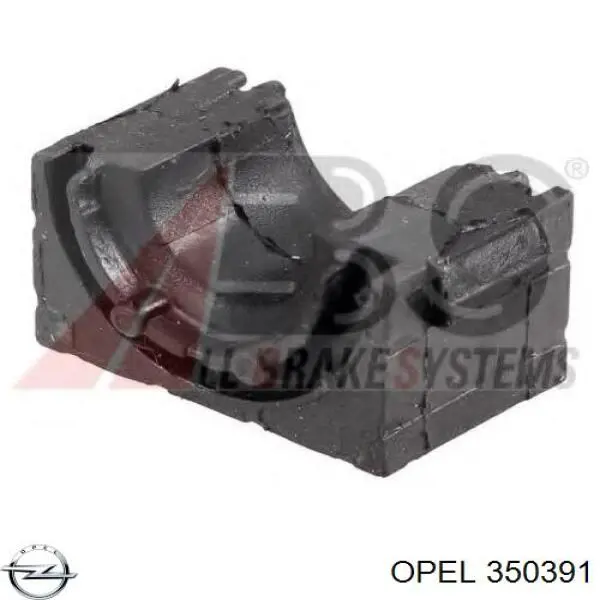350391 Opel soporte de estabilizador delantero inferior