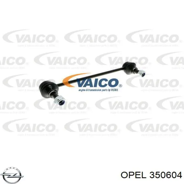 350604 Opel soporte de barra estabilizadora delantera