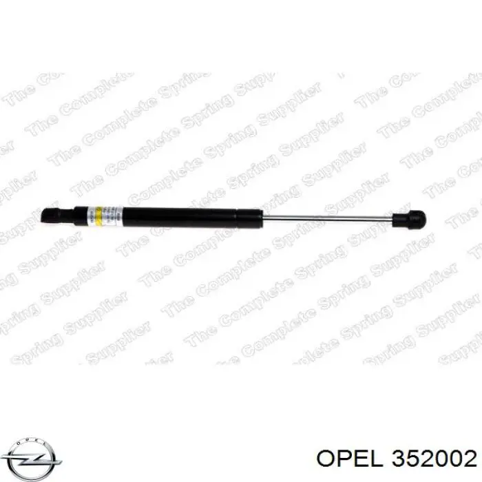 352002 Opel barra oscilante, suspensión de ruedas delantera, inferior derecha