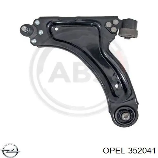 Brazo inferior izquierdo de la suspensión delantera Opel 352041 precio, desde 57,31 EUR