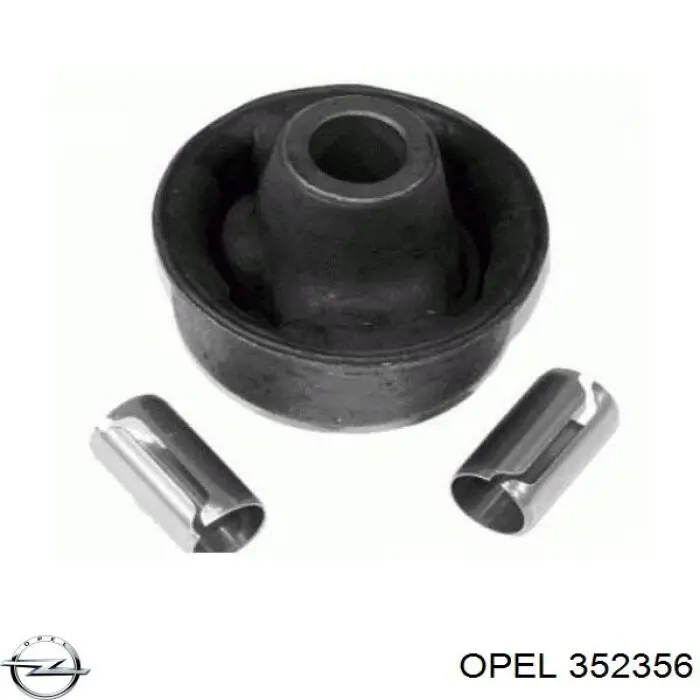 352356 Opel silentblock de suspensión delantero inferior