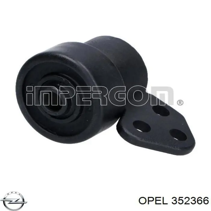 Silentblock del brazo de suspensión 352366 Opel
