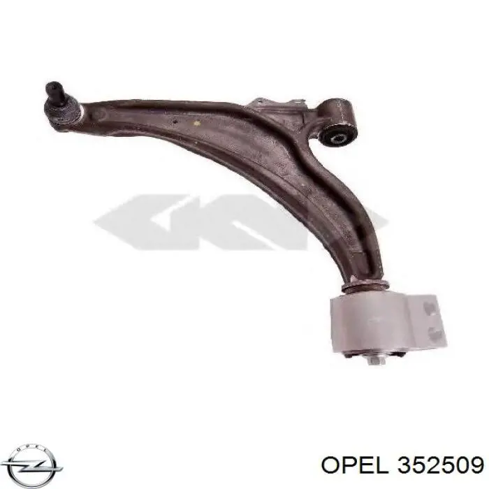 Brazo inferior izquierdo de la suspensión delantera Opel 352509 precio, desde 100,88 EUR
