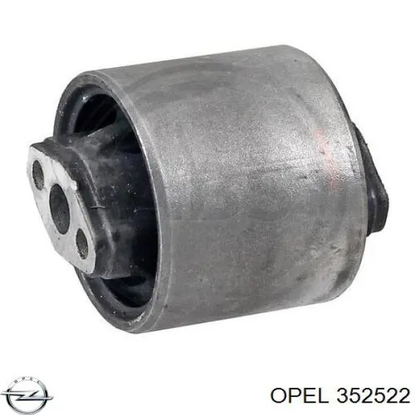 352522 Opel barra oscilante, suspensión de ruedas delantera, inferior derecha