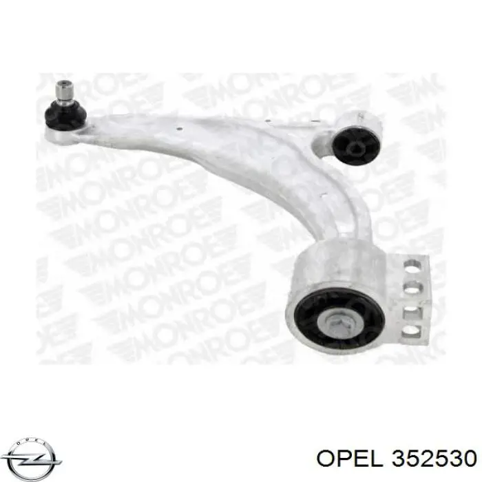 Comprar 352530 Opel Brazo inferior izquierdo de la suspensión delantera