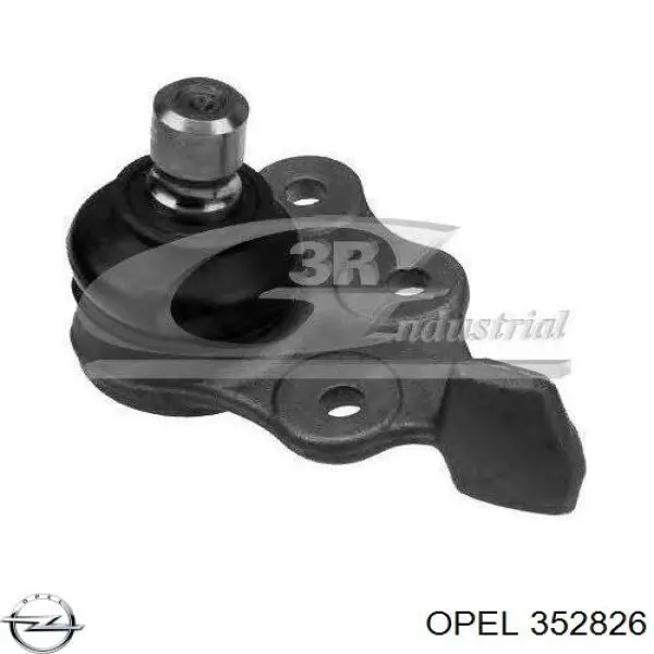 352826 Opel rótula de suspensión inferior izquierda