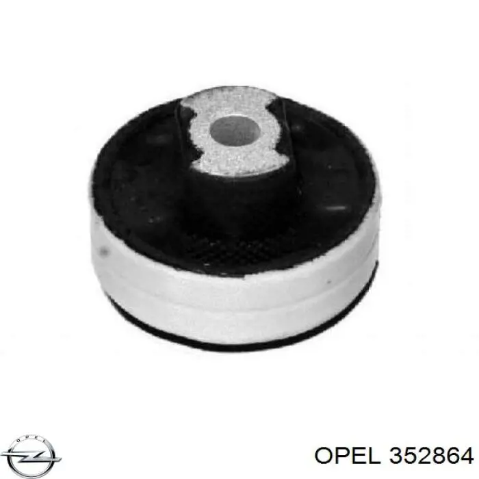 352864 Opel silentblock de suspensión delantero inferior
