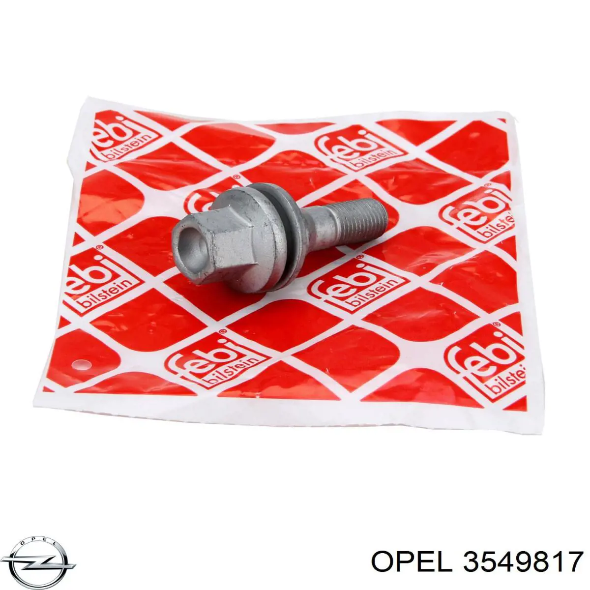 3549817 Opel tornillo de rueda