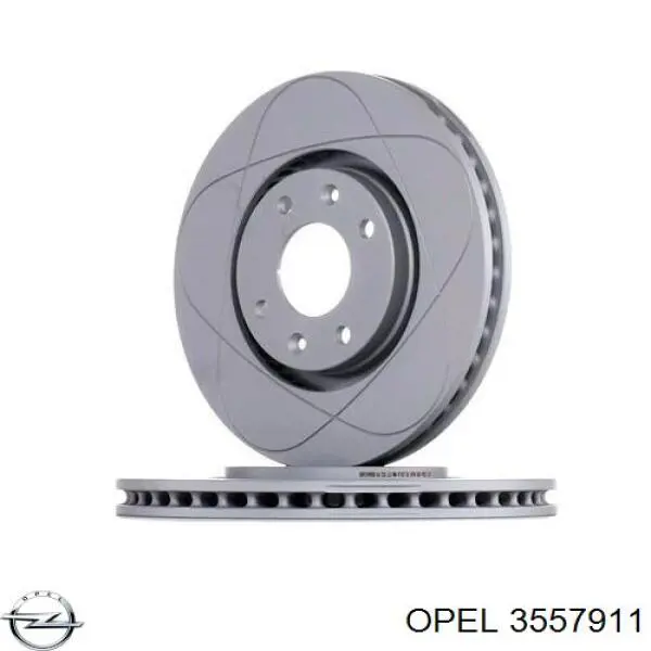 3557911 Opel disco de freno delantero