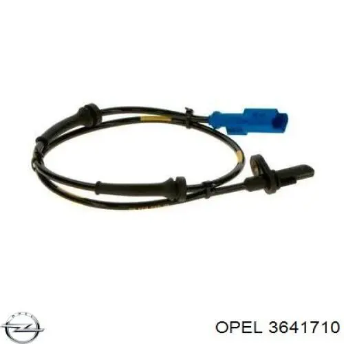 3641710 Opel sensor abs trasero
