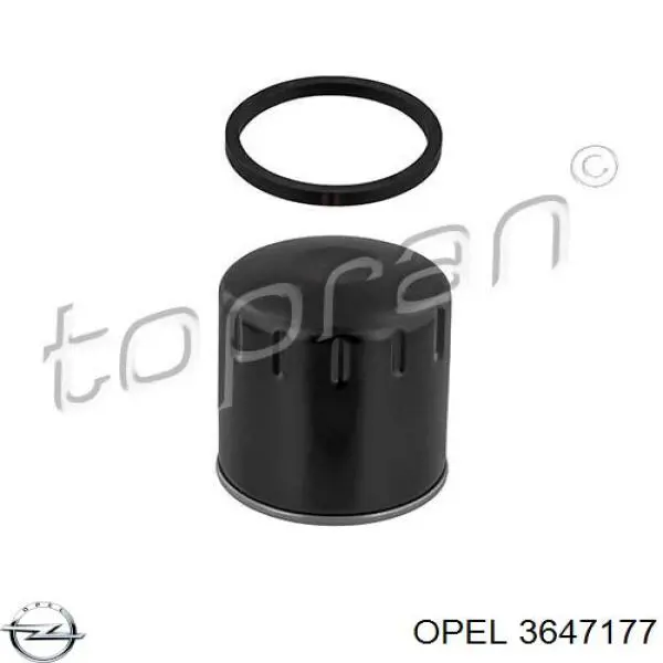 3647177 Opel filtro de aceite