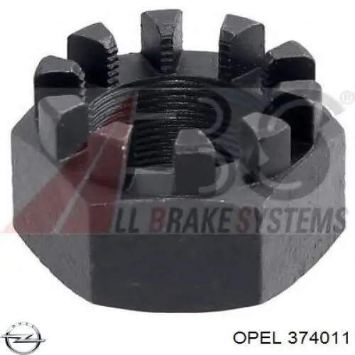 Comprar 374011 Opel Tuerca del cubo de la rueda delantera