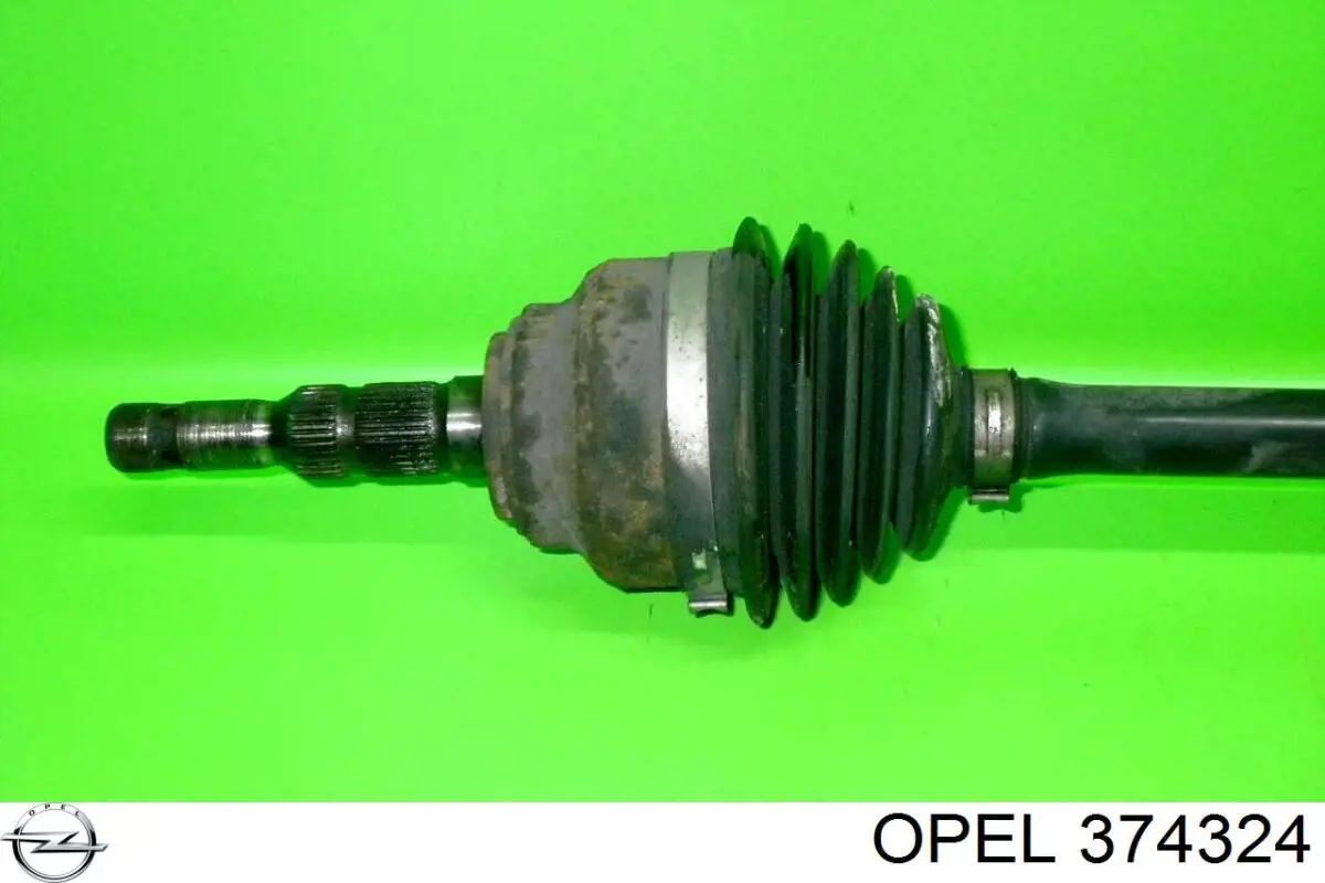 Semieje delantero derecho Opel 374324 precio, desde 56,63 EUR