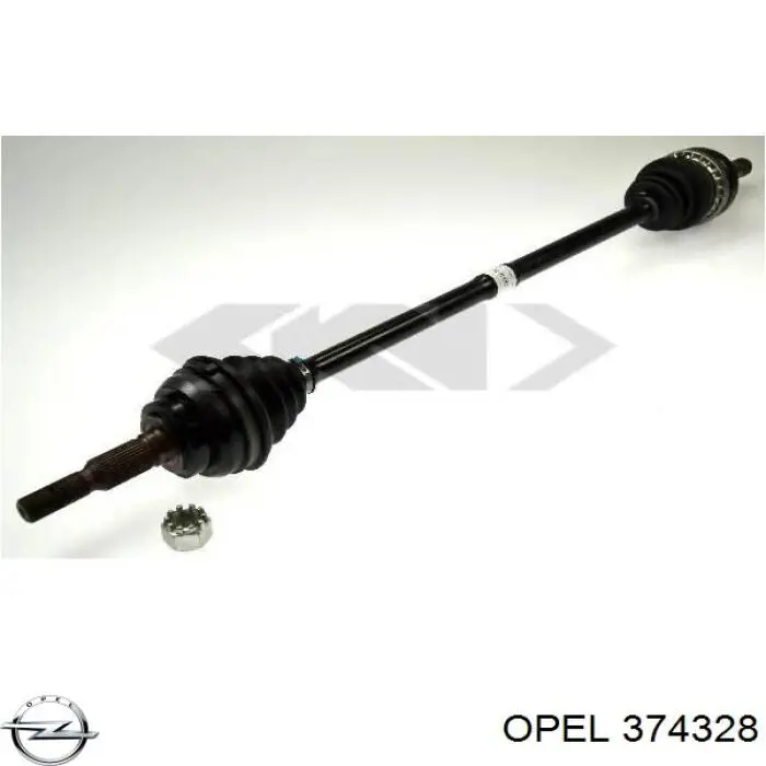 374328 Opel Semieje delantero derecho