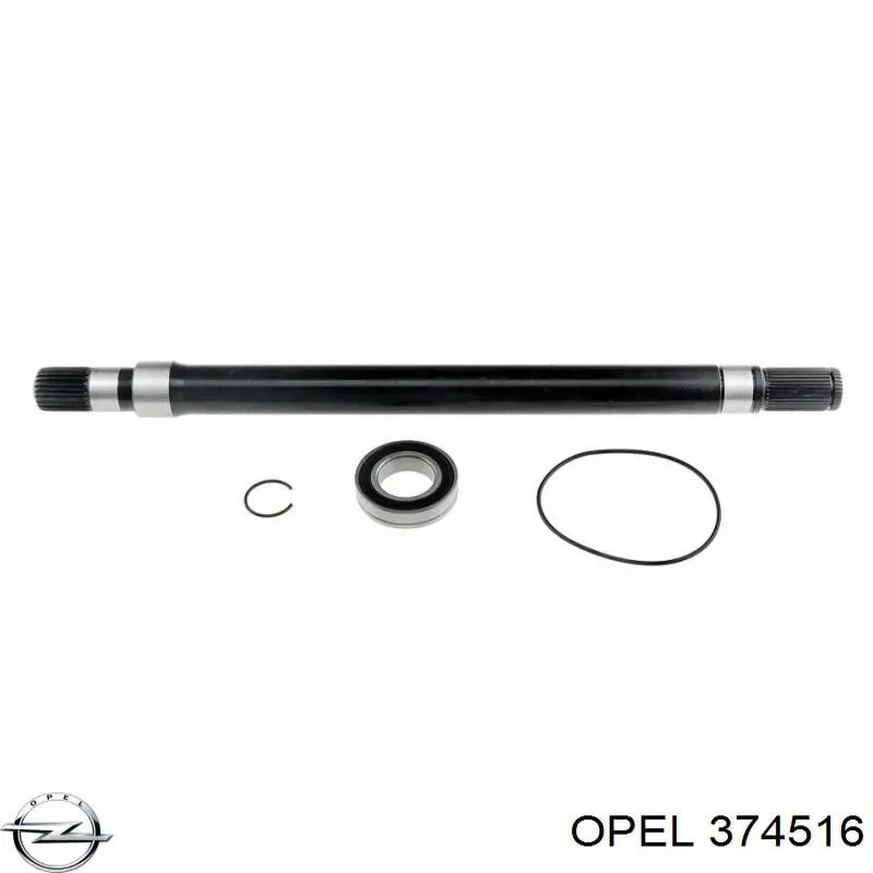 Eje intermedio de transmisión Opel 374516 precio, desde 70,74 EUR