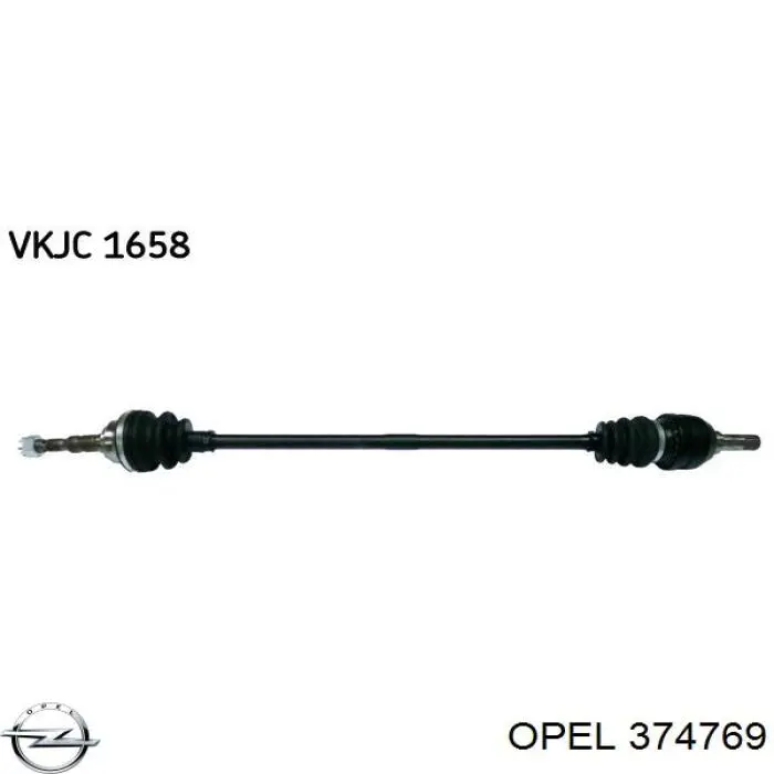 Comprar 374769 Opel Semieje delantero derecho