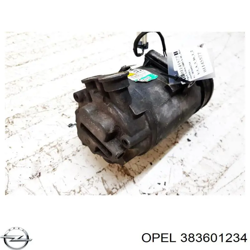 383601234 Opel compresor de aire acondicionado