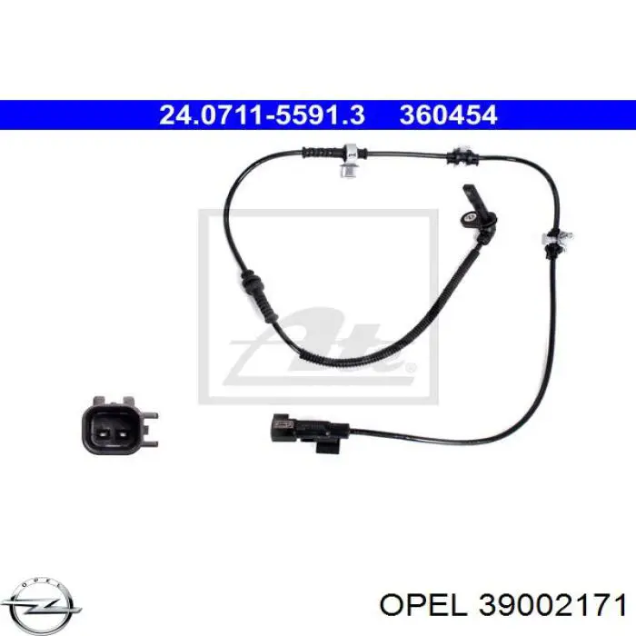 Comprar RECCSG1731 CSV Electronic Parts Sensor revoluciones de la rueda, delantero