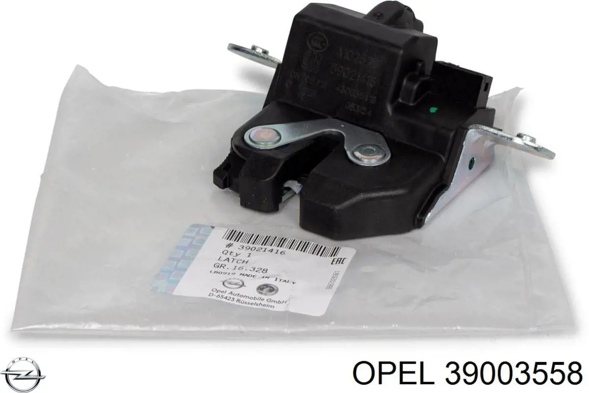 39003558 Opel Soporte de parachoques delantero izquierdo