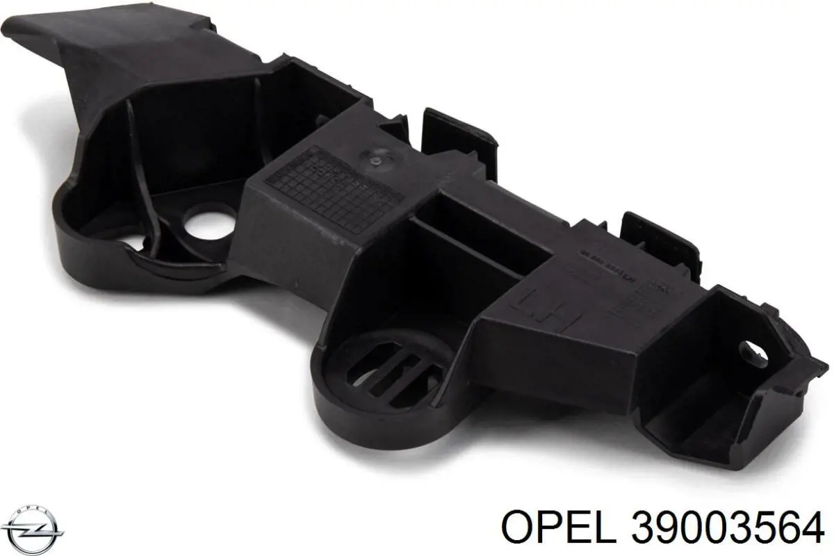 1406665 Opel Soporte de parachoques delantero izquierdo