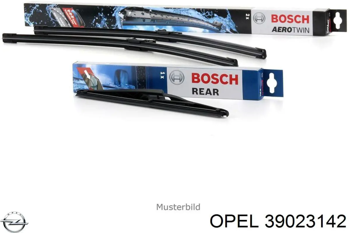 Limpiaparabrisas delanteras 39023142 Opel