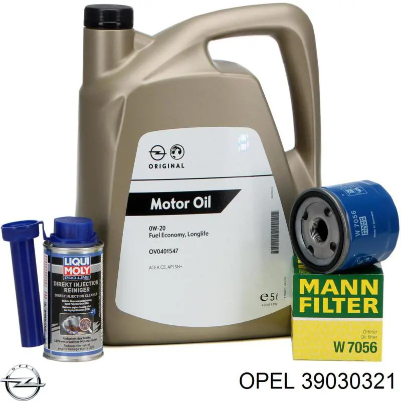 El filtro de aire Opel 39030321 precio, desde 13,19 EUR