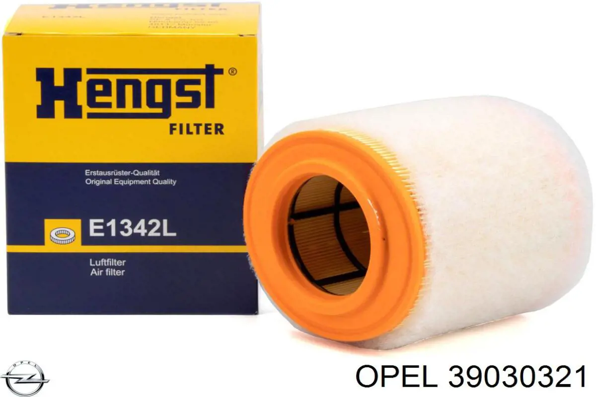 39030321 Opel filtro de aire