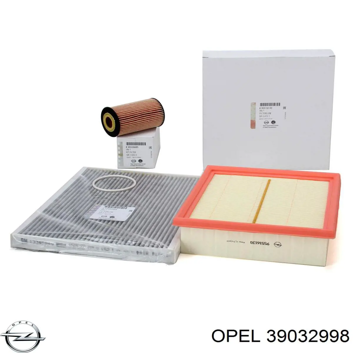 39032998 Opel filtro de aire