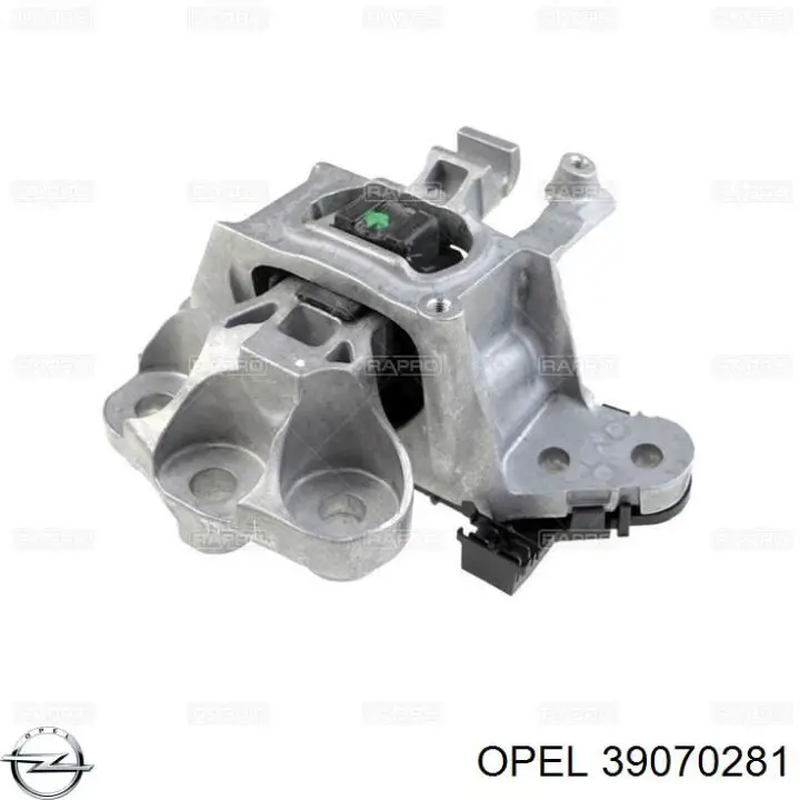 39070281 Opel Cojín del motor