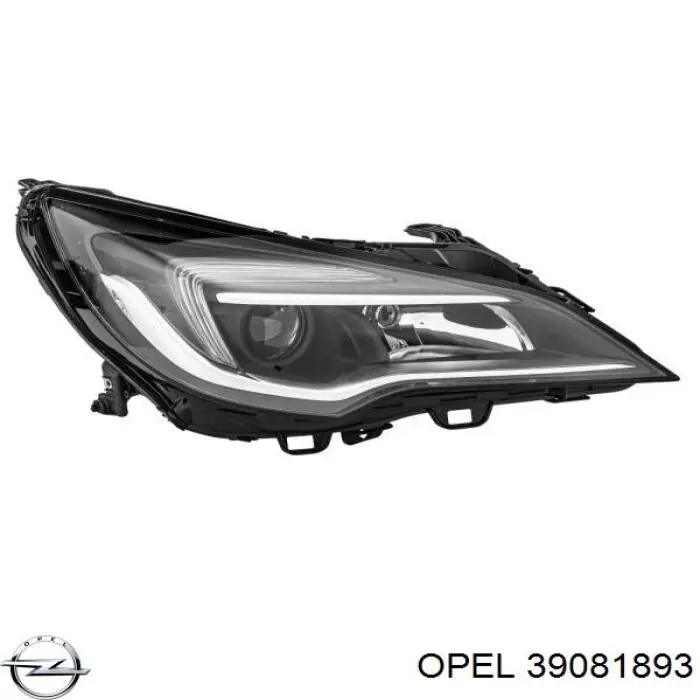 Comprar 39081893 Opel Faro derecho
