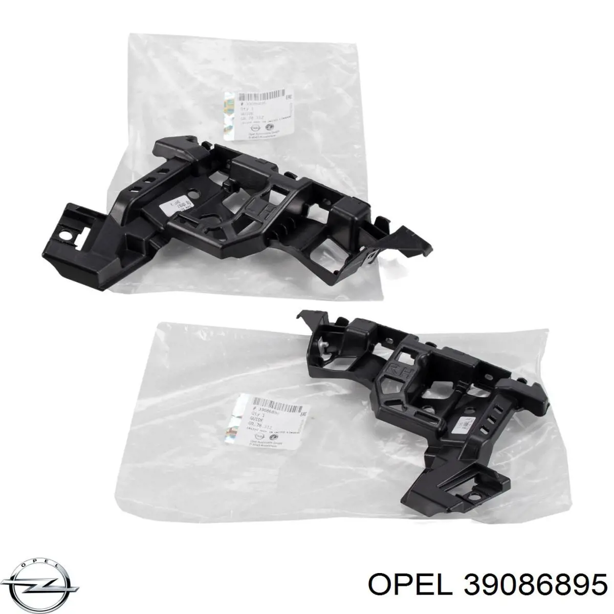 Guía del parachoques delantero izquierda Opel 39086895 precio, desde 19,18 EUR
