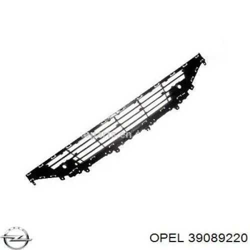 Rejilla de ventilación, paragolpes delantero, central Opel 39089220 precio, desde 66,79 EUR