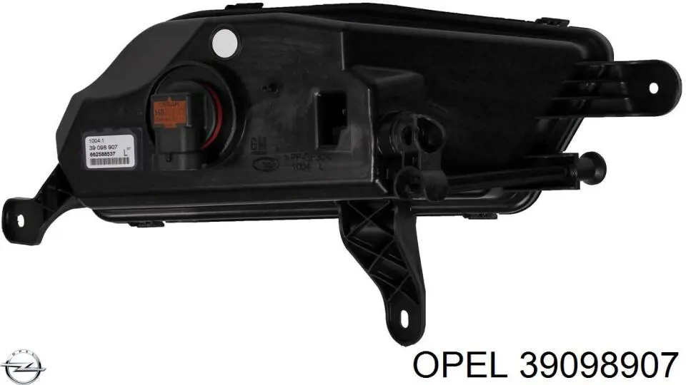 39098907 Opel luz antiniebla izquierdo