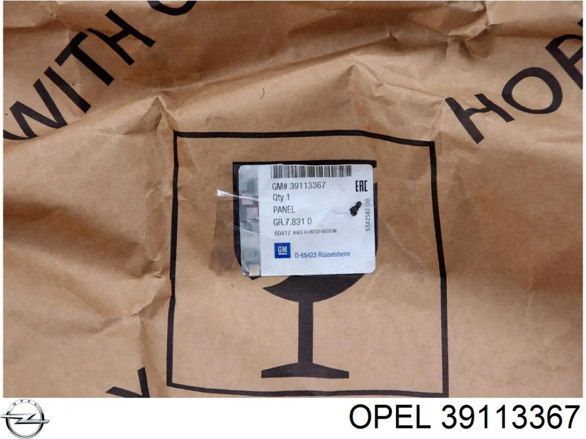 Paragolpes trasero Opel Astra K 