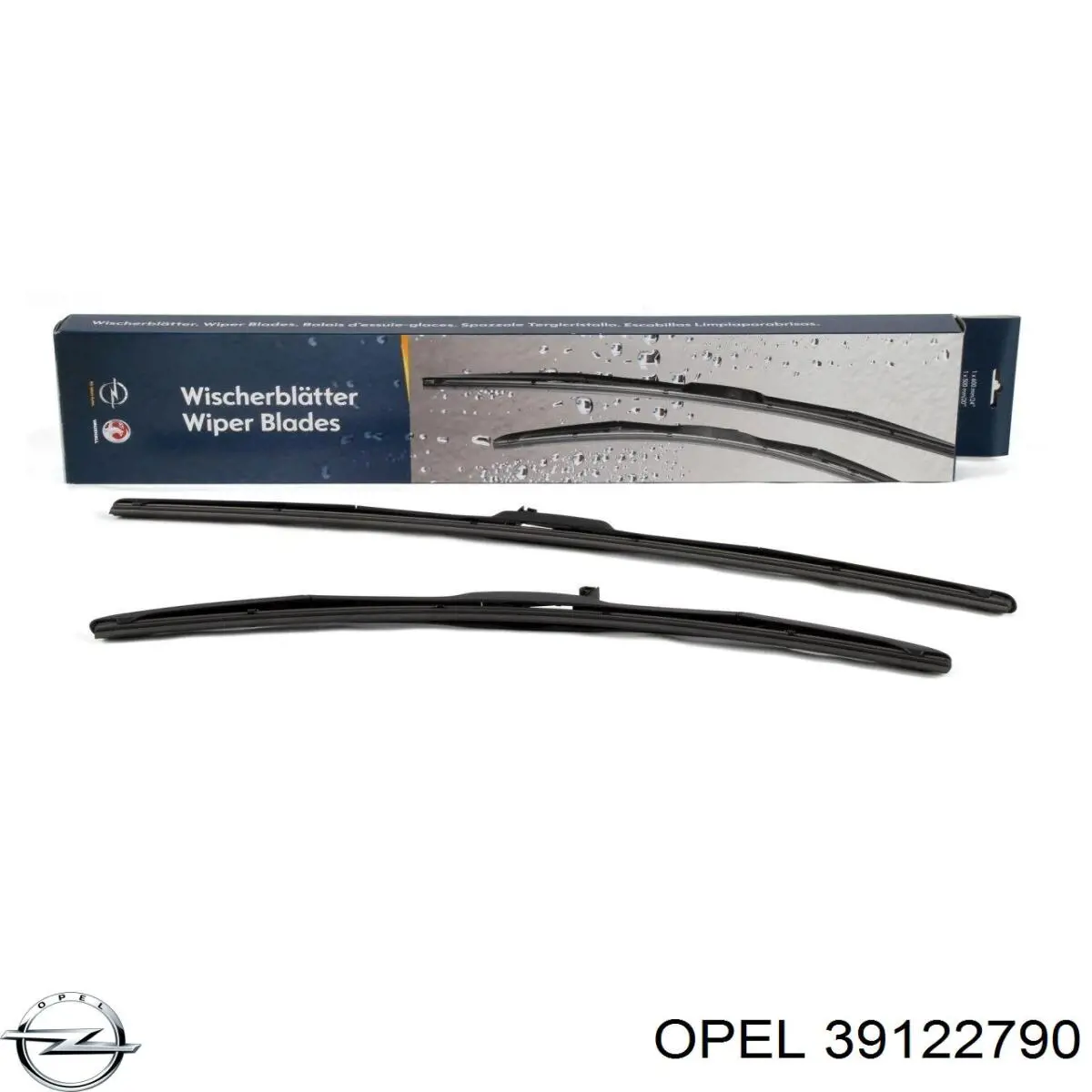 Comprar 39122790 Opel Juego de escobillas de luna delantera, 2 piezas