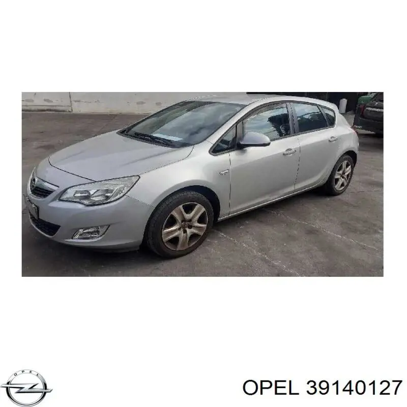 39140127 Opel condensador aire acondicionado