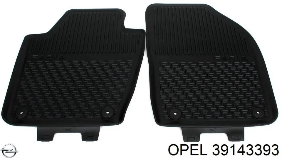 Comprar 1723211 Opel Juego de alfombrillas delanteras, 2 piezas