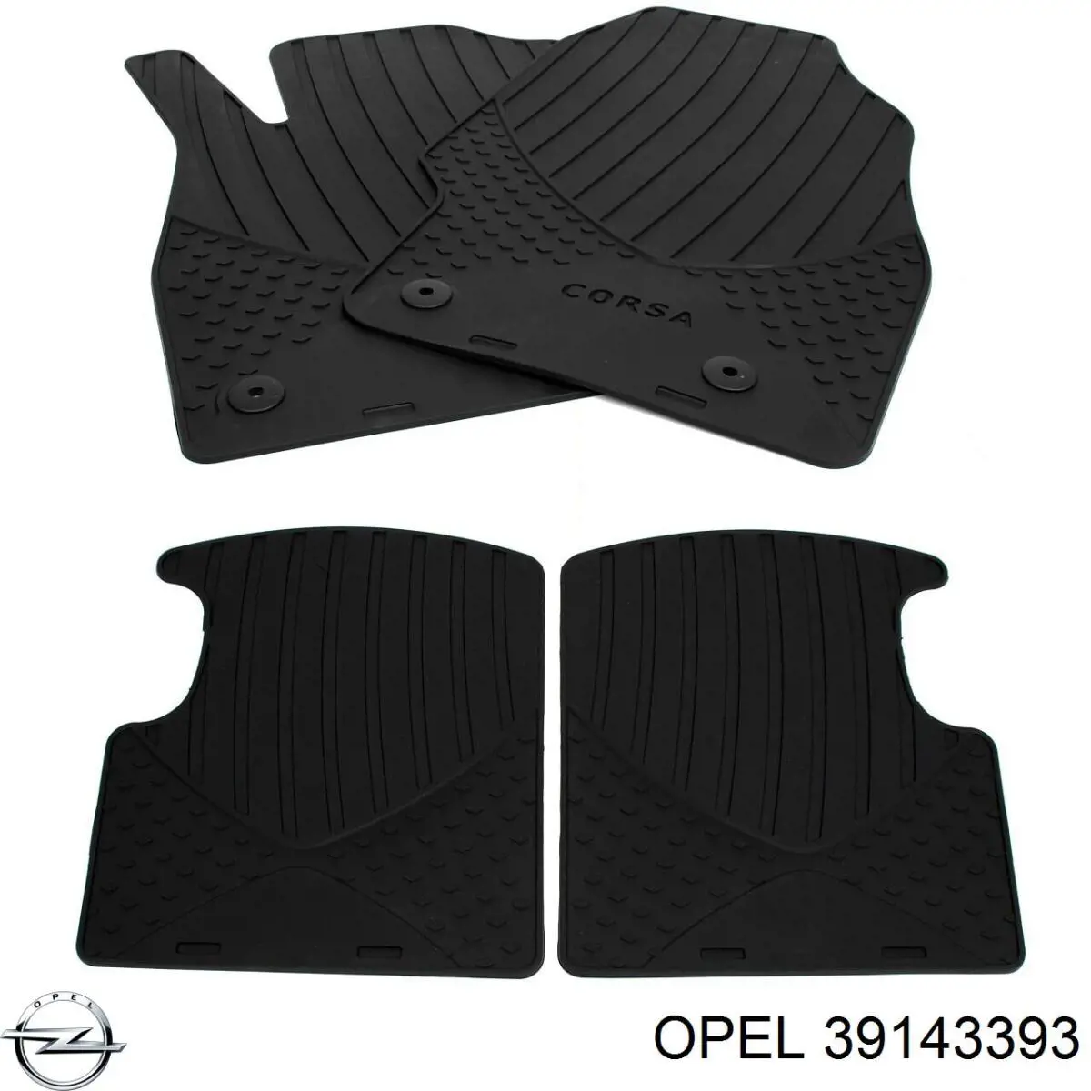 Comprar 1723211 Opel Juego de alfombrillas delanteras, 2 piezas