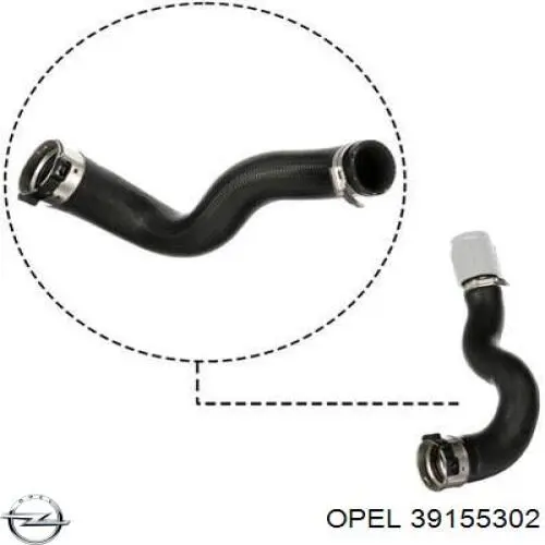 Manguera del intercooler Opel 39155302 precio, desde 180,13 EUR