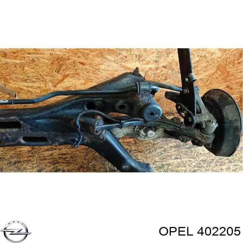 24428425 Opel subchasis trasero soporte motor