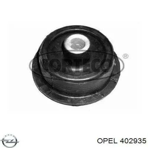 402935 Opel suspensión, cuerpo del eje trasero