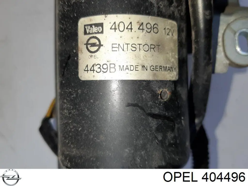 Motor limpiaparabrisas para Opel Zafira A F75