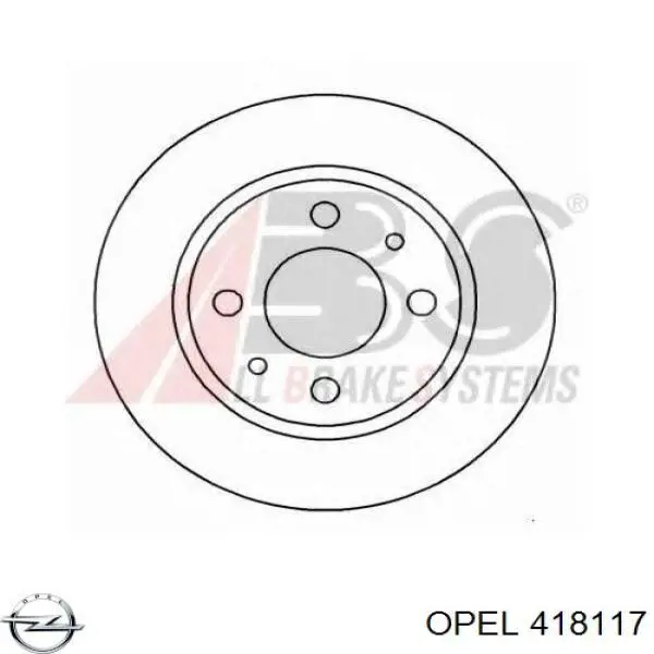Tambor de freno trasero Opel 418117 precio, desde 37,96 EUR