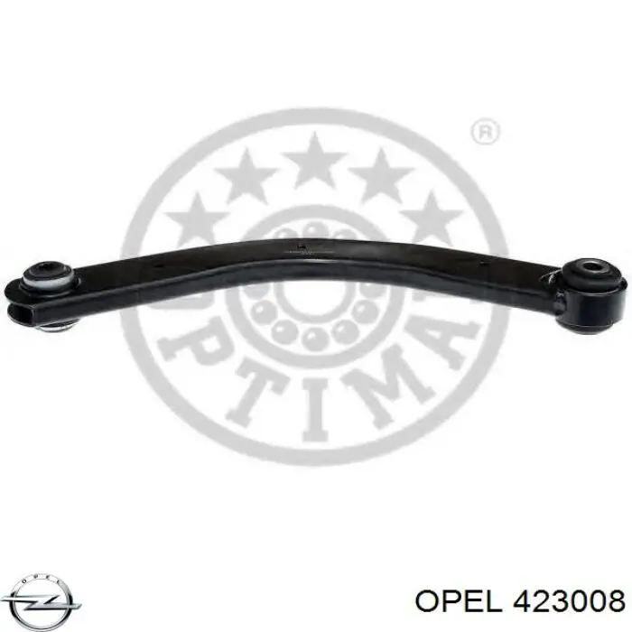 Brazo superior de suspensión trasera izquierdo/derecho 423008 Opel