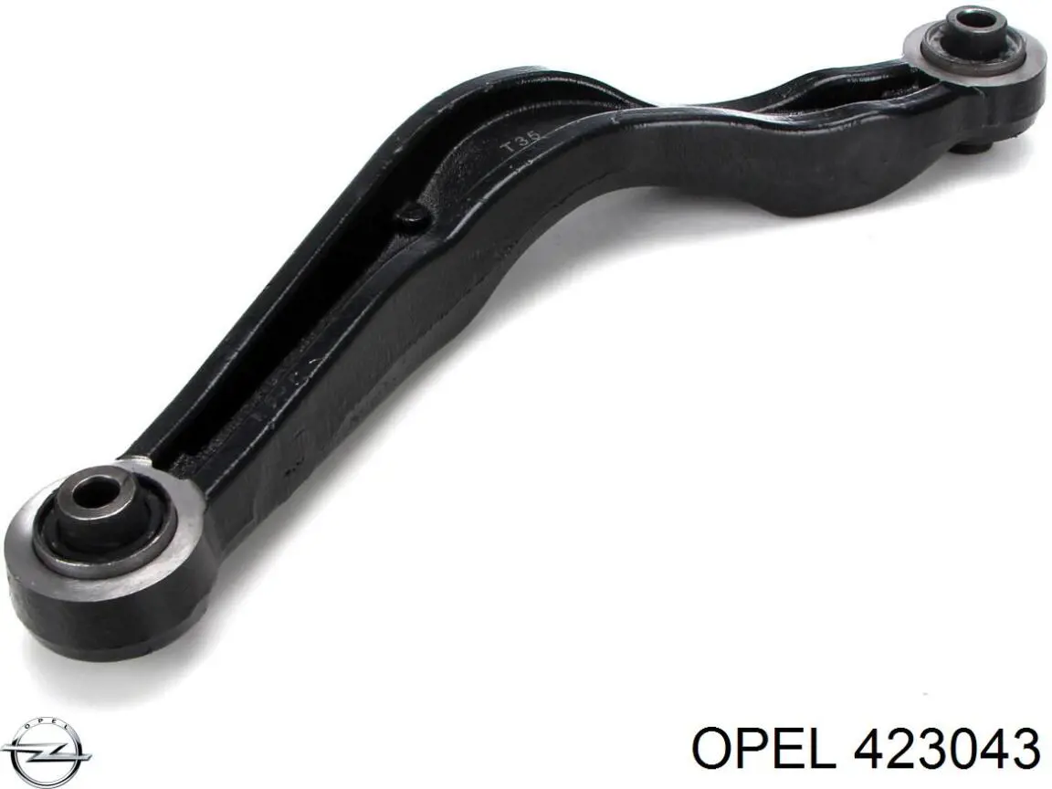423043 Opel brazo suspension trasero superior derecho