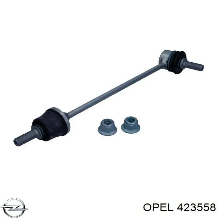 423558 Opel suspensión, brazo oscilante trasero inferior