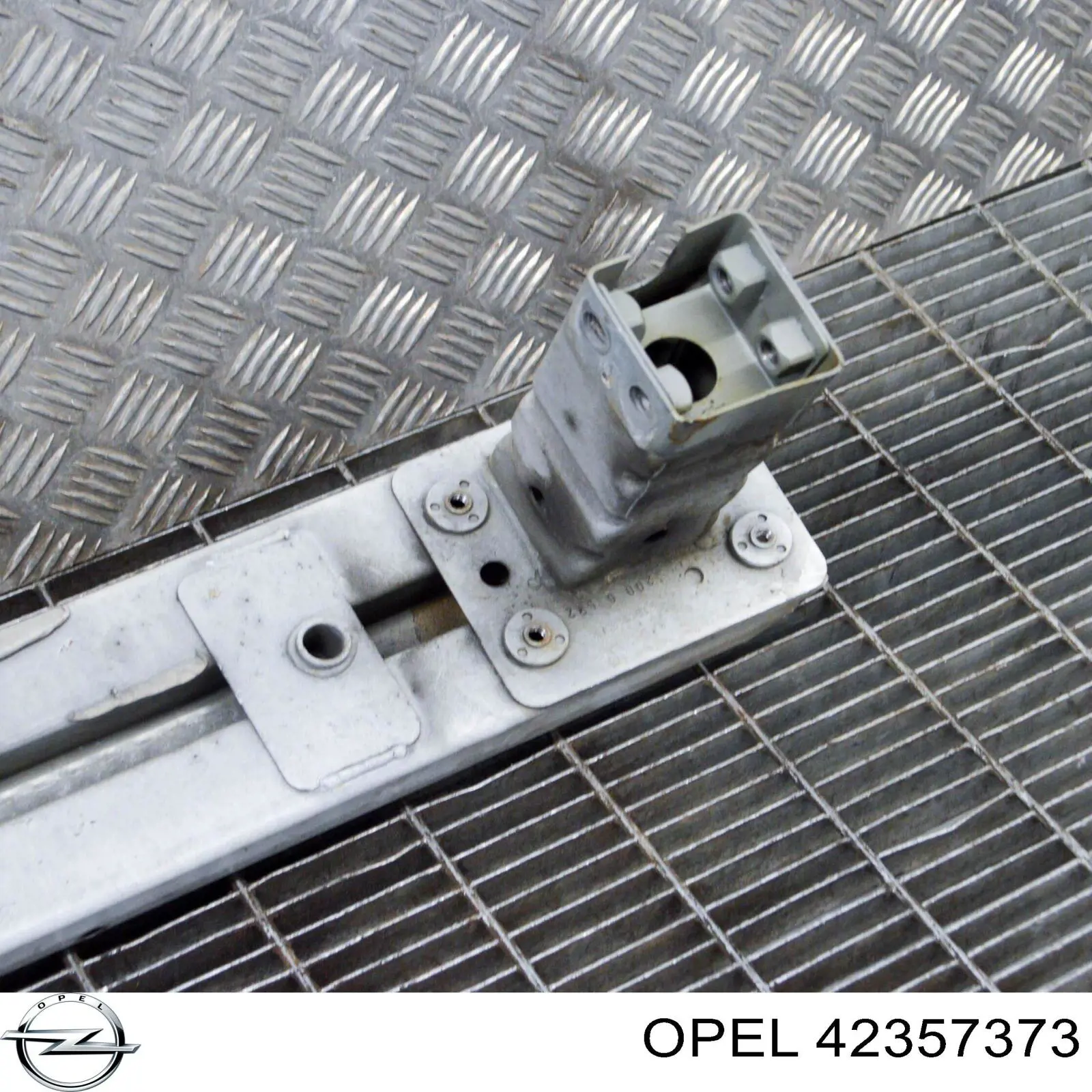 42357373 Opel Soporte de parachoques delantero izquierdo
